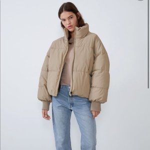 Zara Oversized Puffer Jacket